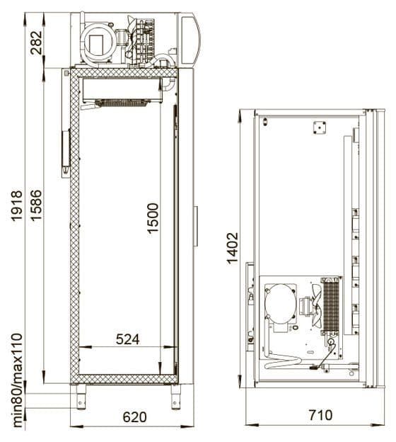 Х шкаф dm 110 sd s r290